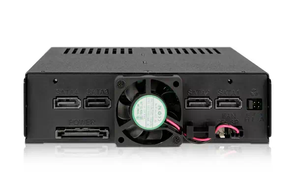 Icy Dock MB324SP-B boîtier de disques 0 To Bureau Noir - Accessoire Stockage - visuel 8
