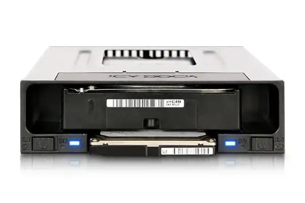 Icy Dock MB795SP-B Obturateur de baie de lecteur 2,5/3,5" Plateau de stockage de disques Noir - Accessoire Stockage - visuel 2