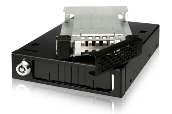 Icy Dock MB991TRAY-B Obturateur de baie de lecteur Noir, Argent - Accessoire Stockage - visuel 3