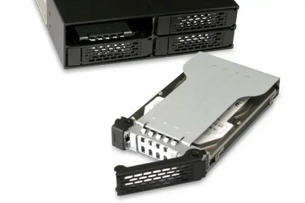 Icy Dock MB991TRAY-B Obturateur de baie de lecteur Noir, Argent - Accessoire Stockage - visuel 2