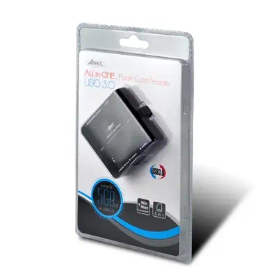 ADVANCE CR-008U3 lecteur de carte mémoire USB 3.2 Gen 1 (3.1 Gen 1) Noir - Accessoire Stockage - visuel 2