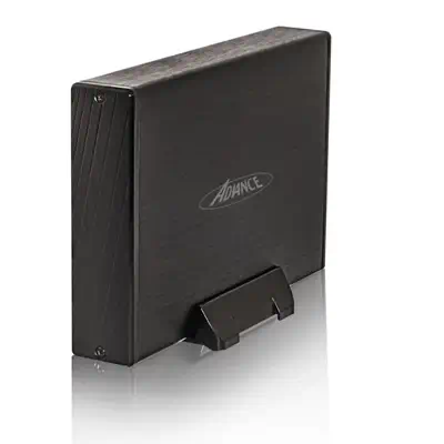 ADVANCE BX-308U3 Boîtier de disques de stockage Boîtier HDD Noir 3.5" - Accessoire Stockage - visuel 1