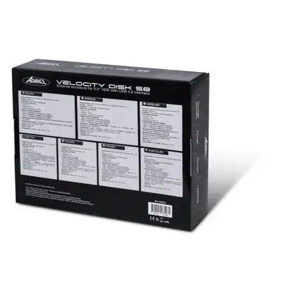 ADVANCE BX-308U3 Boîtier de disques de stockage Boîtier HDD Noir 3.5" - Accessoire Stockage - visuel 3