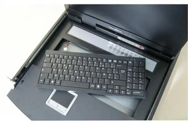 Dexlan 751908 support d'ordinateurs 48,3 cm (19") 1280 x 1024 pixels Noir - Accessoire Réseau - visuel 5