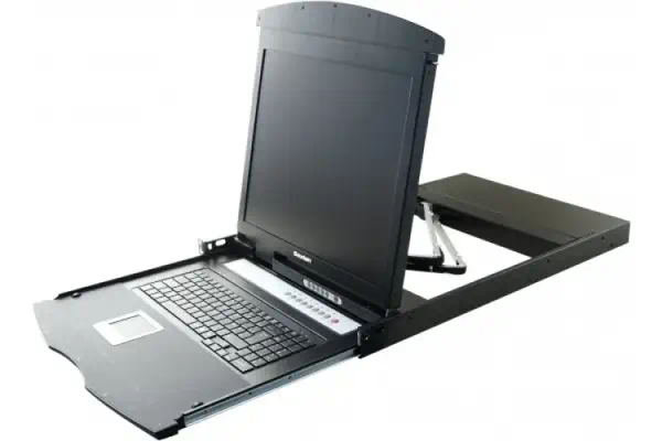 Dexlan 751908 support d'ordinateurs 48,3 cm (19") 1280 x 1024 pixels Noir - Accessoire Réseau - visuel 3