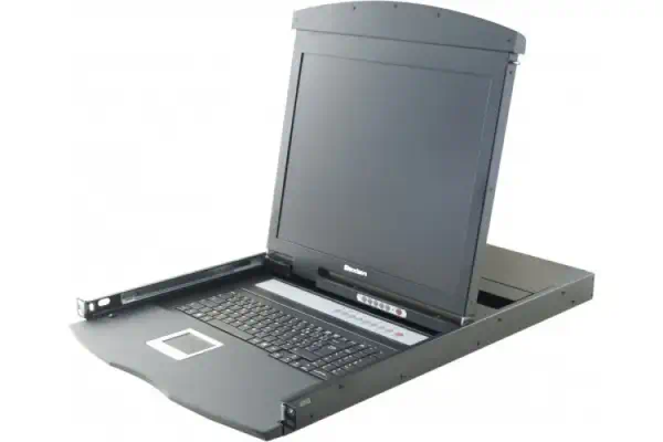 Dexlan 751908 support d'ordinateurs 48,3 cm (19") 1280 x 1024 pixels Noir - Accessoire Réseau - visuel 1