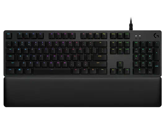 Logitech G G513 clavier Gaming USB QWERTY US International Charbon - Clavier - visuel 2