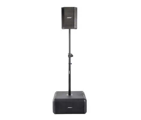 Bose 857000-0110 support de haut-parleurs Poteau Acier Noir - Accessoire Affichage - visuel 2