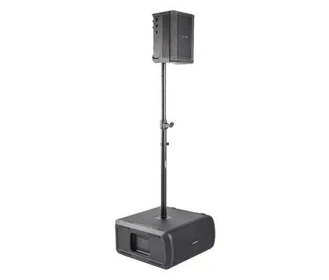 Bose 857000-0110 support de haut-parleurs Poteau Acier Noir - Accessoire Affichage - visuel 3