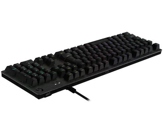 Logitech G 920-009370 clavier Gaming USB QWERTY US International Charbon - Clavier - visuel 5