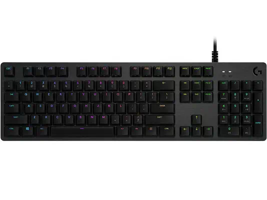 Logitech G 920-009370 clavier Gaming USB QWERTY US International Charbon - Clavier - visuel 3