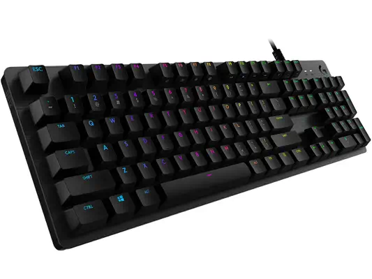 Logitech G 920-009370 clavier Gaming USB QWERTY US International Charbon - Clavier - visuel 2