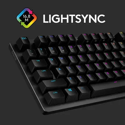 Logitech G 920-009370 clavier Gaming USB QWERTY US International Charbon - Clavier - visuel 10