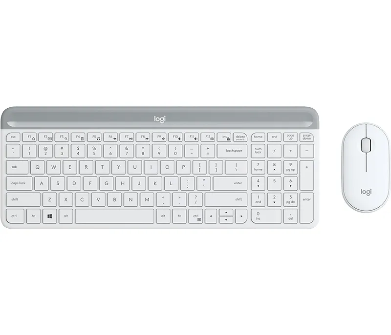 Vente LOGITECH Slim Wireless Keyboard and Mouse Combo Logitech au meilleur prix - visuel 6