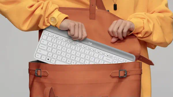 Logitech 920-009199 clavier Souris incluse Bureau RF sans fil Espagnole Blanc - Clavier - visuel 8