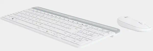 Logitech 920-009199 clavier Souris incluse Bureau RF sans fil Espagnole Blanc - Clavier - visuel 2