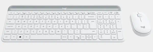 Logitech 920-009199 clavier Souris incluse Bureau RF sans fil Espagnole Blanc - Clavier - visuel 3