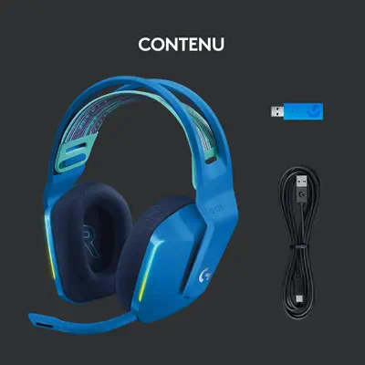 Logitech G G733 wireless gaming Logitech - visuel 1 - hello RSE - JOUEZ À VOTRE MANIÈRE