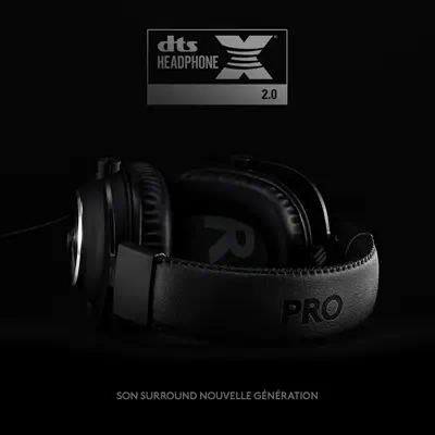 Logitech G Pro X Lightspeed wireless gaming - Casque Micro - visuel 7