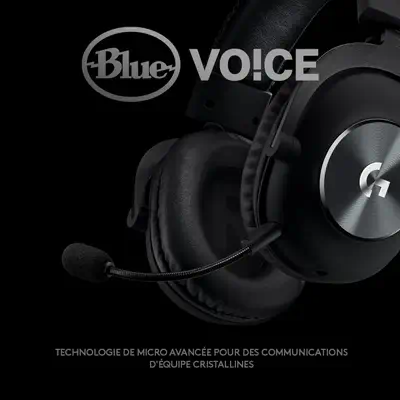 Logitech G Pro X Lightspeed wireless gaming - Casque Micro - visuel 6