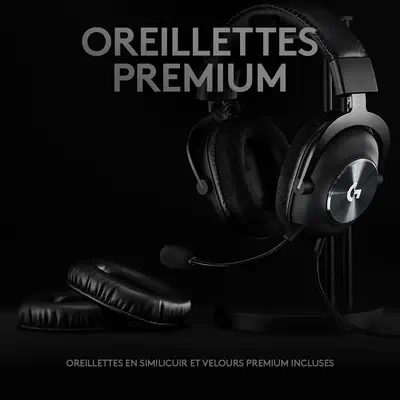 Logitech G Pro X Lightspeed wireless gaming - Casque Micro - visuel 8
