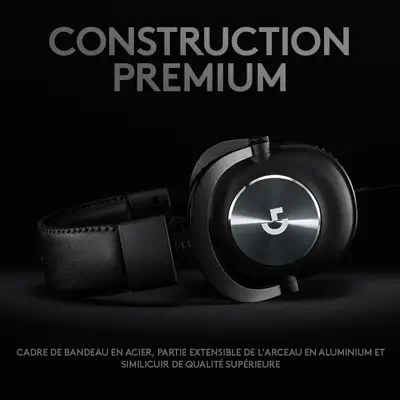 Logitech G Pro X Lightspeed wireless gaming - Casque Micro - visuel 9