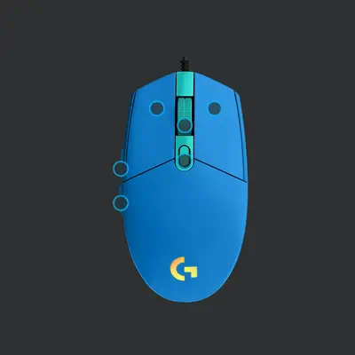 Logitech G G203 lightsync - Pack Clavier, souris - visuel 4