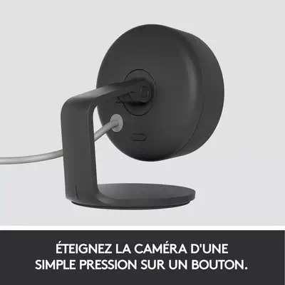 Logitech 961-000490 caméra de sécurité Balle (forme) Caméra Logitech - visuel 1 - hello RSE - CONFIDENTIALITÉ INTELLIGENTE