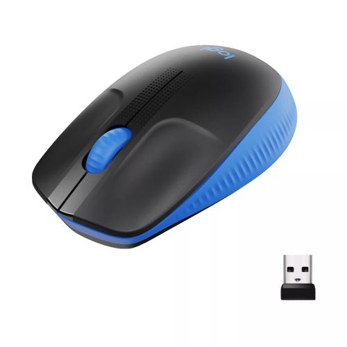 Achat LOGITECH M190 Full-size wireless mouse Blue EMEA - 5099206091849