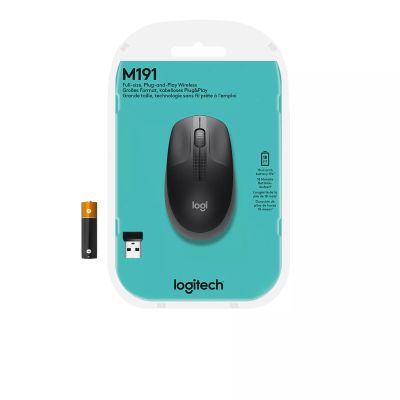 Achat LOGITECH M190 Full-size wireless mouse Charcoal EMEA sur hello RSE - visuel 7
