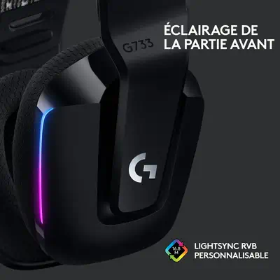 Logitech G G733 wireless gaming Logitech - visuel 1 - hello RSE - ULTRA LÉGER
