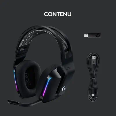 Logitech G G733 wireless gaming Logitech - visuel 1 - hello RSE - JOUEZ À VOTRE MANIÈRE