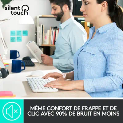 Logitech MK295 Silent - Clavier - visuel 7