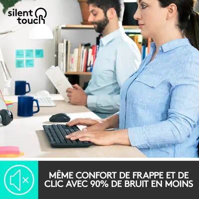 Logitech MK295 Silent - Clavier - visuel 9