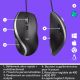 Vente LOGITECH Advanced Corded Mouse M500s - BLACK - Logitech au meilleur prix - visuel 6