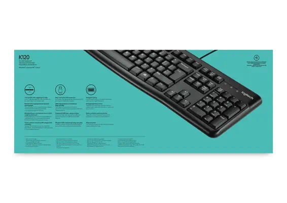 Keyboard K120 for Business - Logitech - Clavier - visuel 8