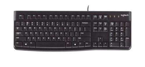 Vente LOGITECH K120 Corded Keyboard black USB (FRA) au meilleur prix