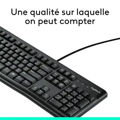 Logitech K120 Logitech - visuel 1 - hello RSE - FAIT POUR DURER