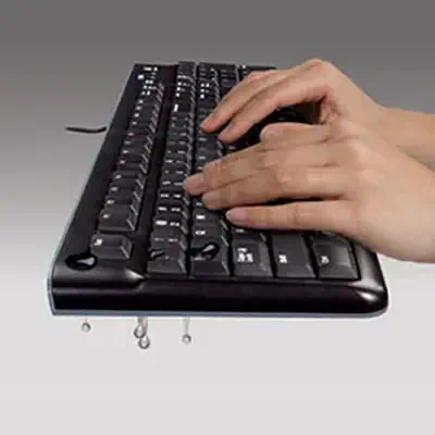 Logitech K120 Logitech - visuel 1 - hello RSE - Frappe confortable et silencieuse