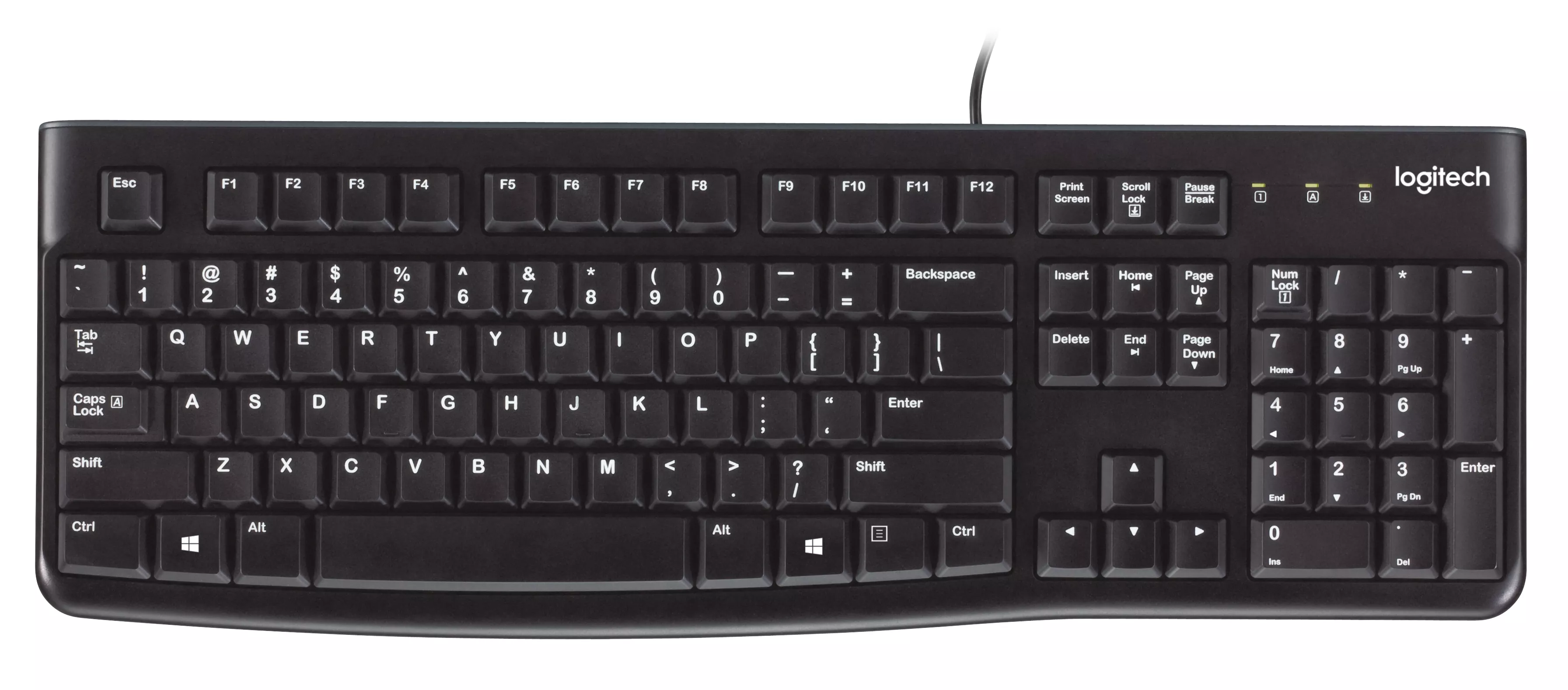 Achat Logitech K120 Corded Keyboard sur hello RSE - visuel 3