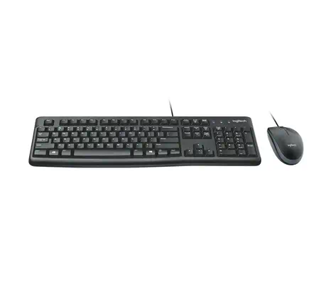 Logitech MK120 Logitech - visuel 1 - hello RSE - CLAVIER DE TAILLE STANDARD