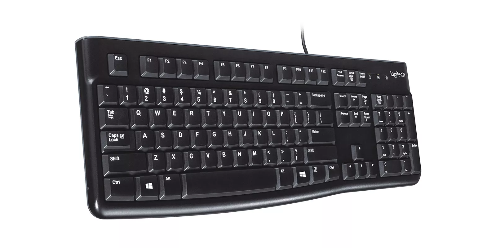 Vente Logitech K120 Corded Keyboard Logitech au meilleur prix - visuel 4