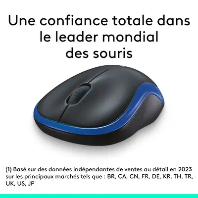 Logitech M185 Logitech - visuel 1 - hello RSE - FORME CONFORTABLE ET COMPACTE