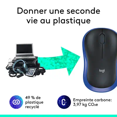Logitech M185 Logitech - visuel 1 - hello RSE - UNE QUALITÉ FIABLE