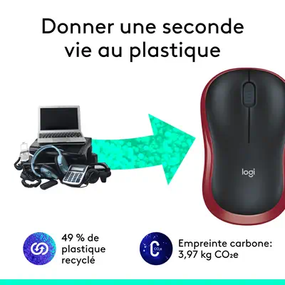 Logitech M185 Logitech - visuel 1 - hello RSE - UNE QUALITÉ FIABLE