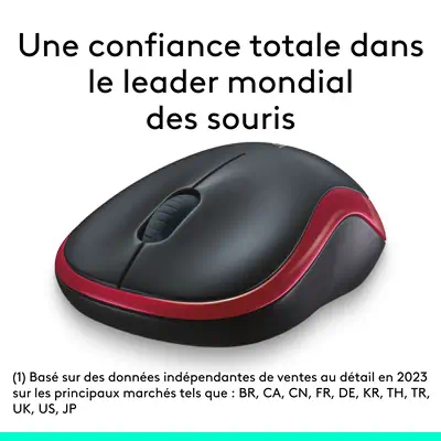 Logitech M185 Logitech - visuel 1 - hello RSE - FORME CONFORTABLE ET COMPACTE