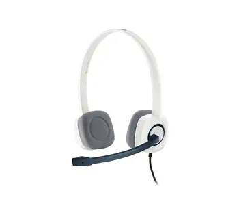 Avantages Logitech 981-000350 casque Avec fil Arceau Bureau/Centre d'appels Blanc