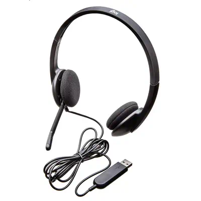 Vente LOGITECH USB Headset H340 Headset on-ear wired Logitech au meilleur prix - visuel 8