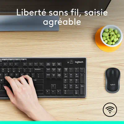 Logitech MK270 Logitech - visuel 1 - hello RSE - FAIT POUR DURER