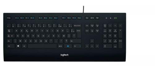 Achat Clavier LOGITECH Corded Keyboard K280e azerty for Business (FR sur hello RSE
